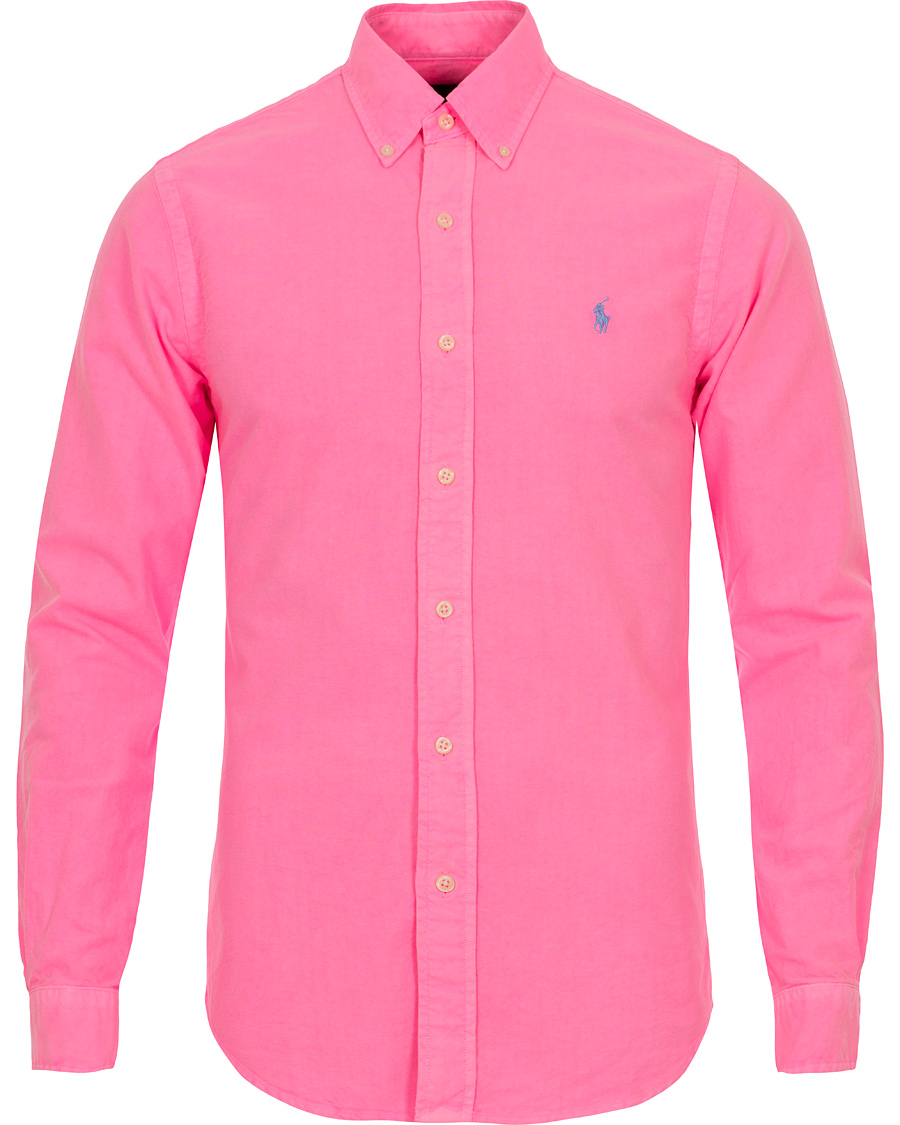 Herr | Skjortor | Polo Ralph Lauren | Slim Fit Oxford Shirt Electric Pink