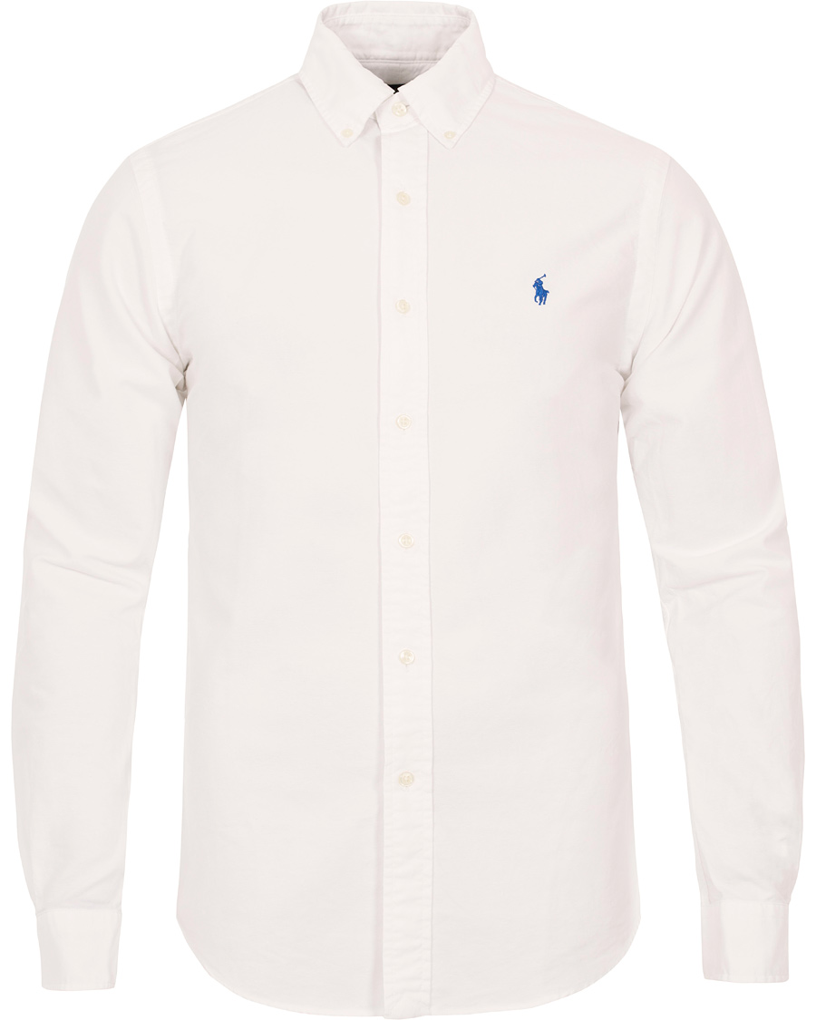 Herr | Skjortor | Polo Ralph Lauren | Core Fit Oxford Shirt White