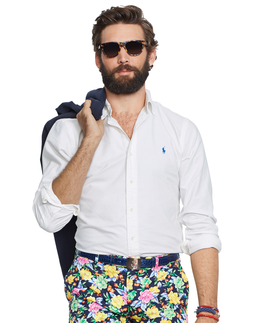 Herr | Skjortor | Polo Ralph Lauren | Core Fit Oxford Shirt White