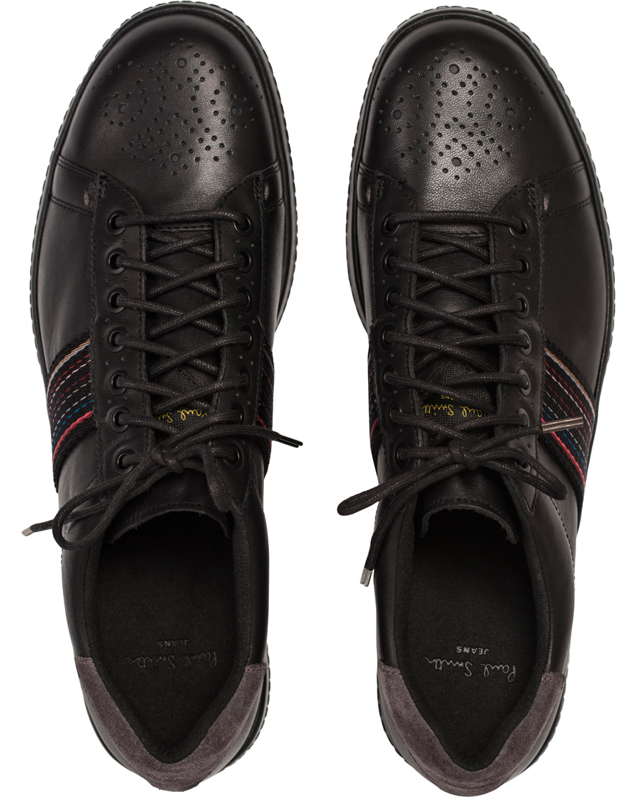 Herr | Paul Smith Shoe Rabbit Sneaker Calf Black | Paul Smith Shoe | Rabbit Sneaker Calf Black