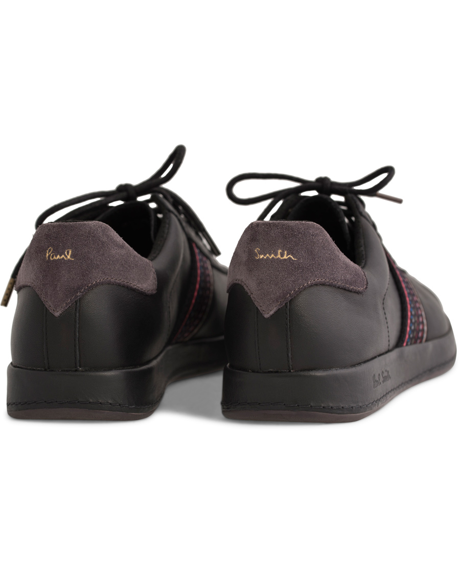 Herr | Paul Smith Shoe Rabbit Sneaker Calf Black | Paul Smith Shoe | Rabbit Sneaker Calf Black