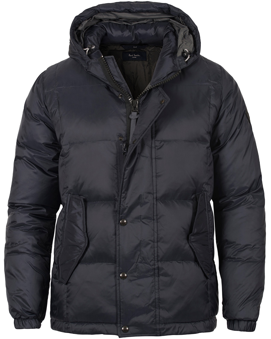 Herr | Jackor | Paul Smith Jeans | Hooded Down Jacket Navy