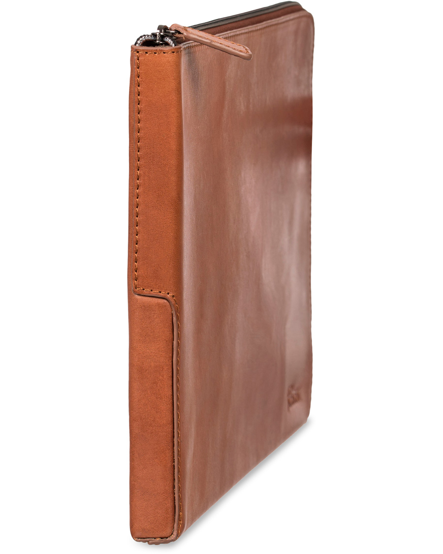 Herr | Oscar Jacobson Leather Document Case Brown | Oscar Jacobson | Leather Document Case Brown