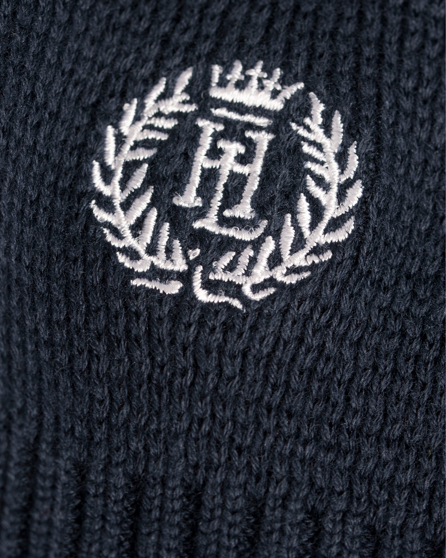 Herr | Tröjor | Henri-Lloyd | Henri Lloyd Arley Regular Crew Neck Knit Sweater Navy