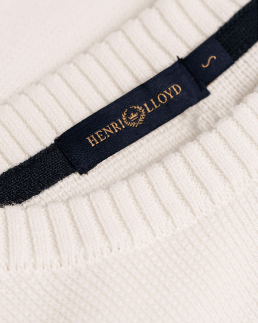 Herr | Tröjor | Henri-Lloyd | Henri Lloyd Arley Regular Crew Neck Knit Sweater Surf