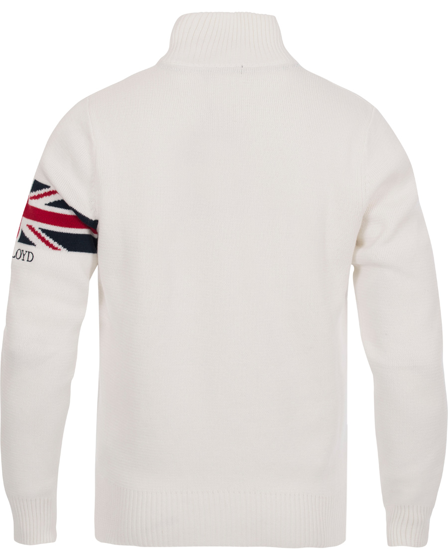 Herr | Tröjor | Henri-Lloyd | Henri Lloyd Arley Regular Half Zip Knit Sweater Surf