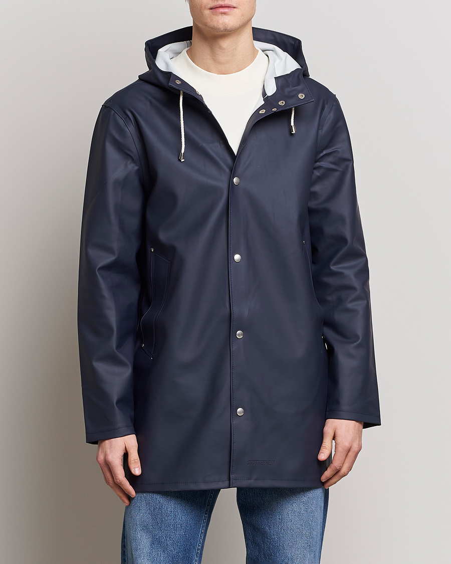 Herr | Vårjackor herr | Stutterheim | Stockholm Raincoat Navy