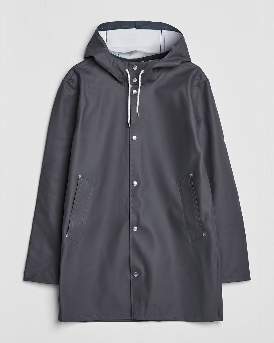 Herr | Jackor | Stutterheim | Stockholm Raincoat Charcoal