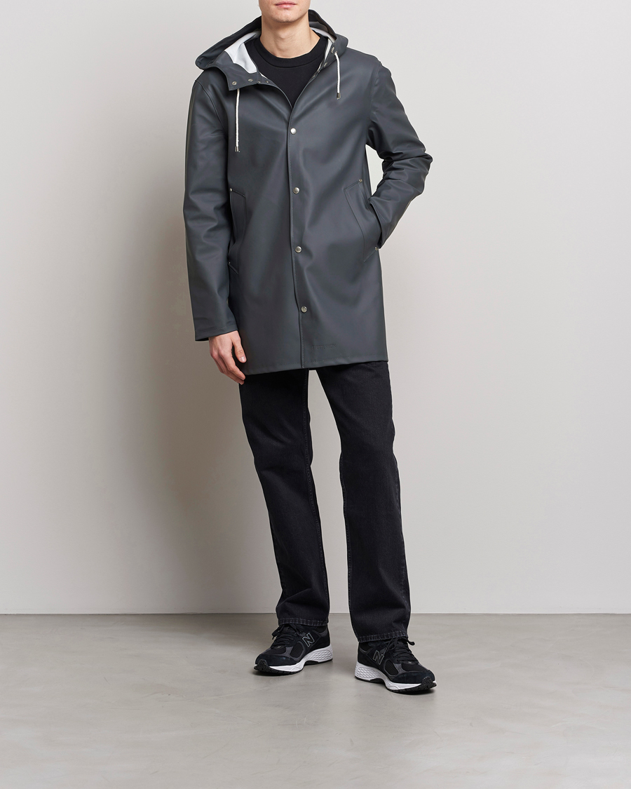 Herr | Jackor | Stutterheim | Stockholm Raincoat Charcoal