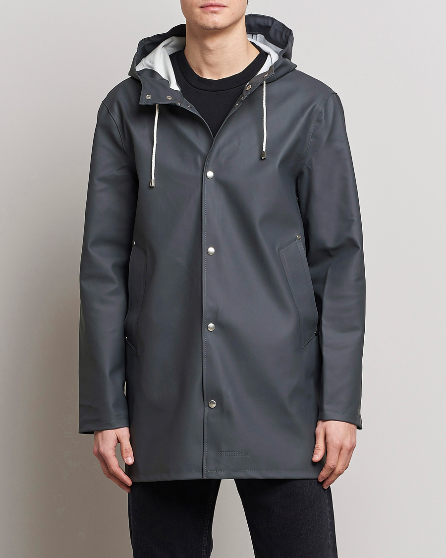 Herre |  | Stutterheim | Stockholm Raincoat Charcoal