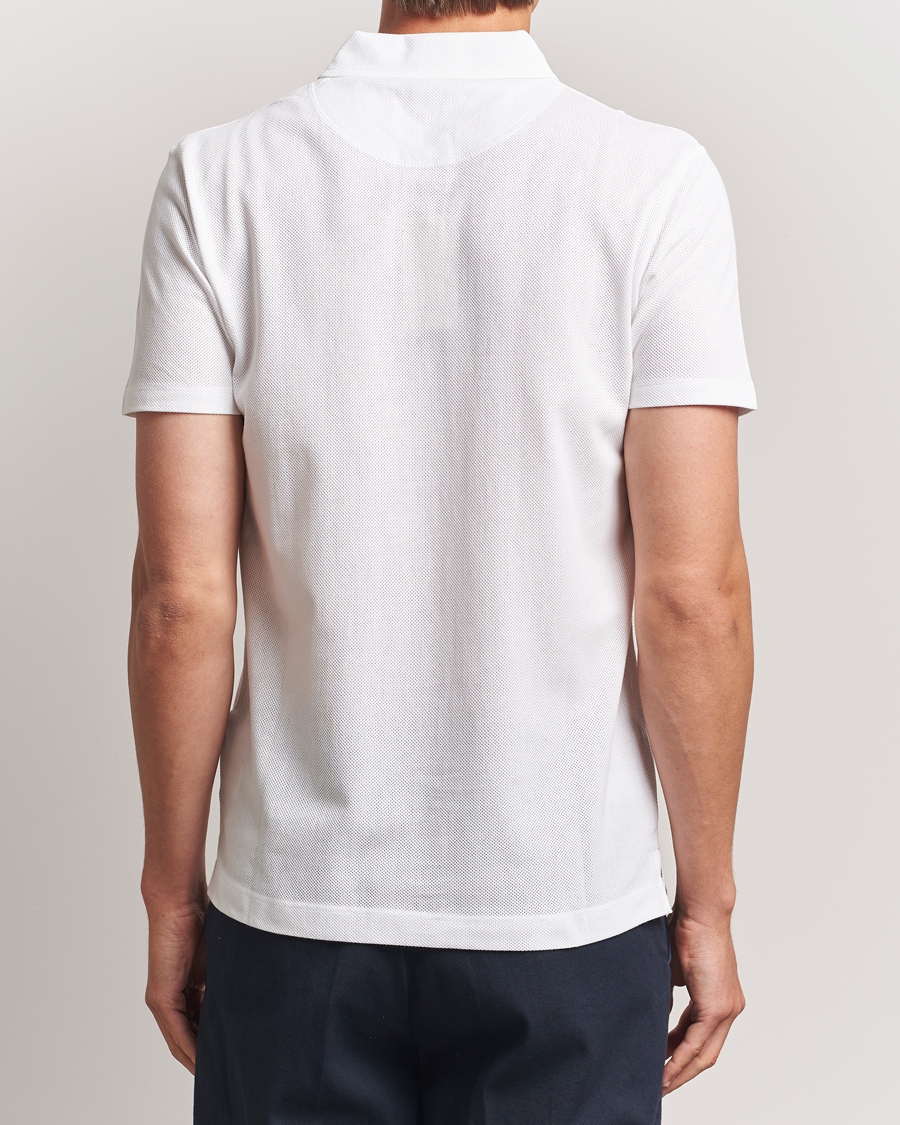Herr | Pikéer | Sunspel | Riviera Polo Shirt White