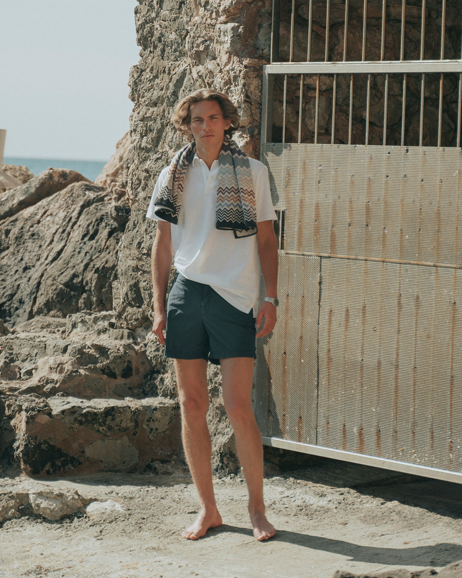 Herr | Pikéer | Sunspel | Riviera Polo Shirt White