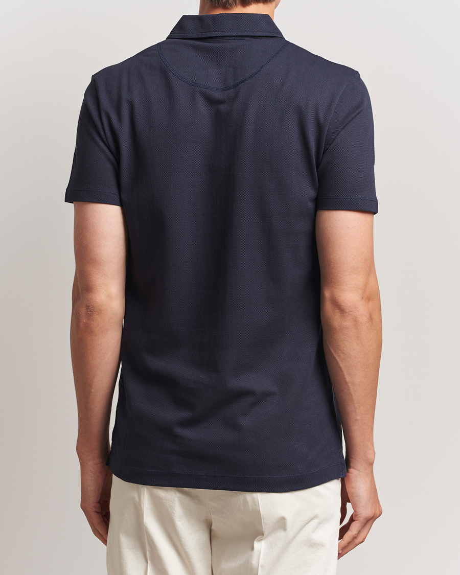 Herr | Pikéer | Sunspel | Riviera Polo Shirt Navy