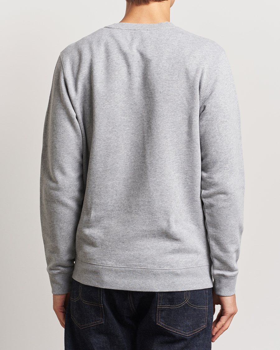 Herr | Tröjor | Sunspel | Loopback Sweatshirt Grey Melange