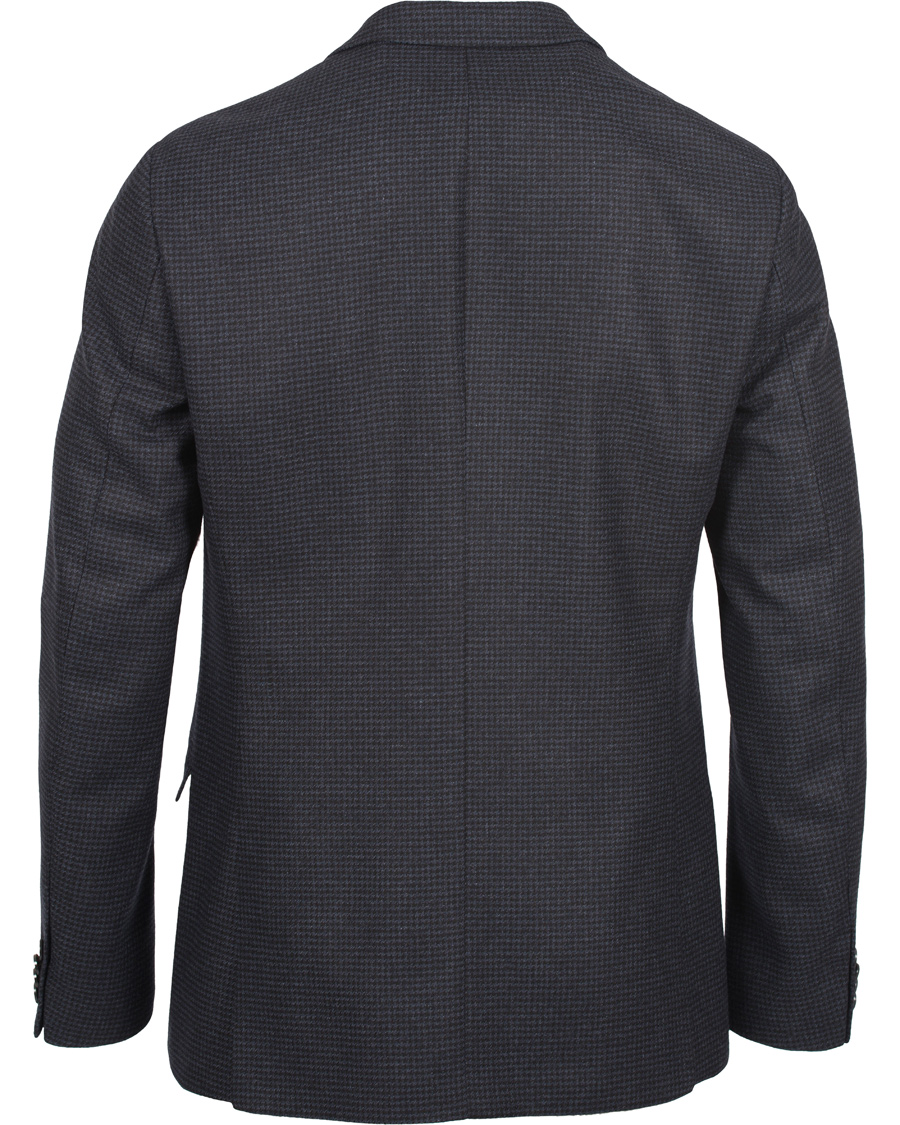 Herr | Kavajer | Tiger of Sweden | Nedvin Houndstooth Blazer Sky Captain Navy