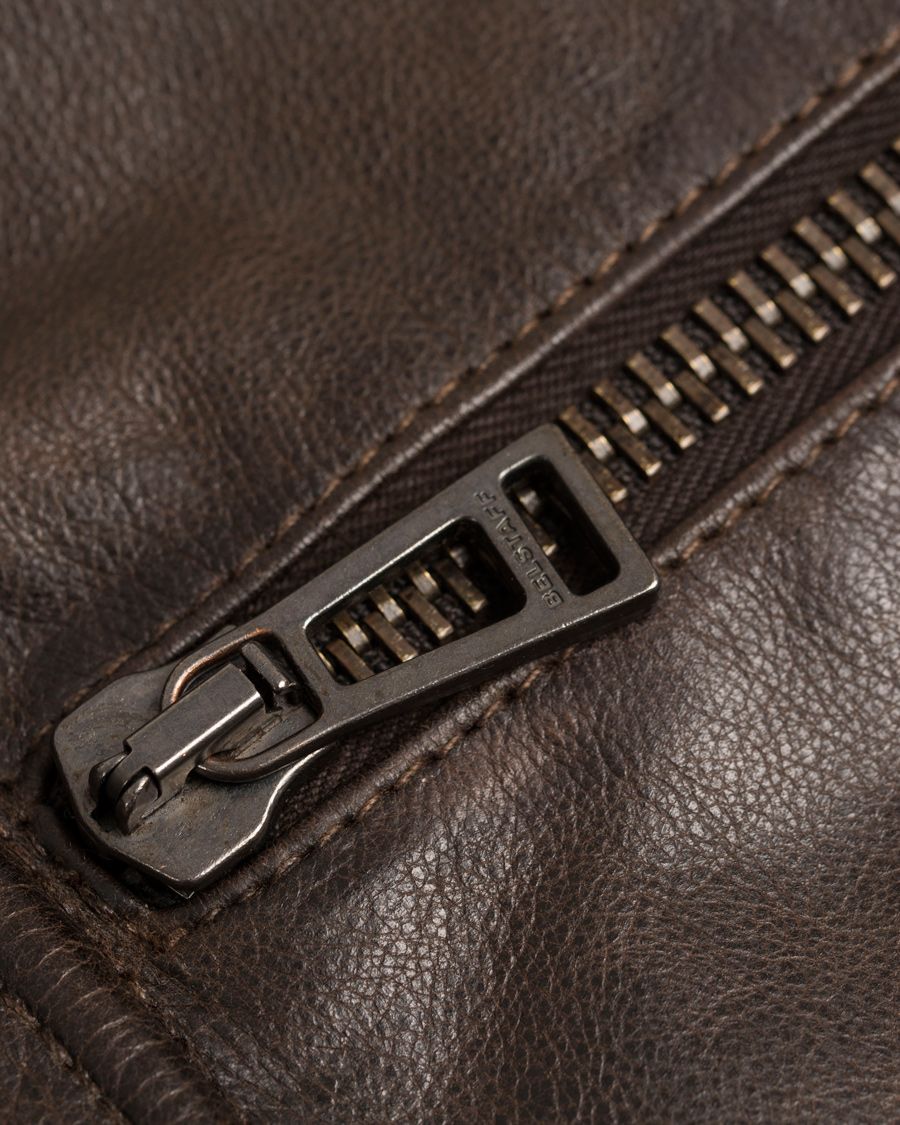 Herr | Jackor | Belstaff | Weybridge Leather Jacket Black/Brown
