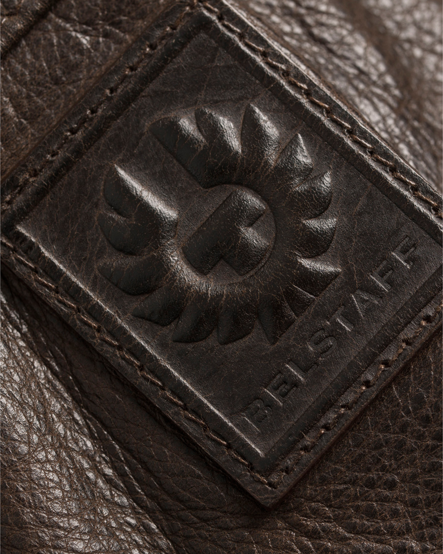 Herr | Jackor | Belstaff | Weybridge Leather Jacket Black/Brown