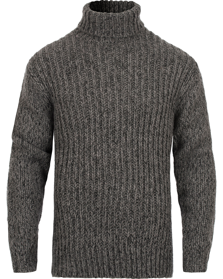 Herr | Tröjor | Tommy Hilfiger | Ronan Roll Neck Silver Fog