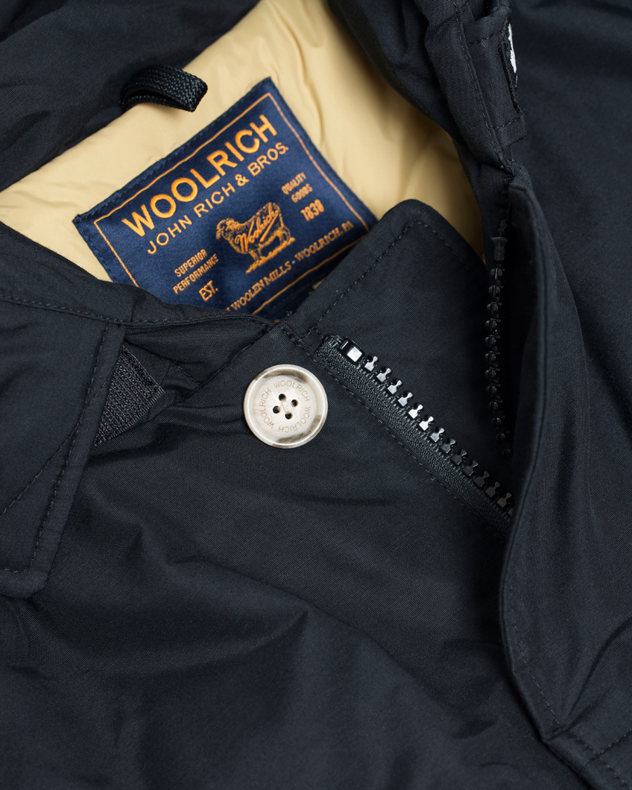 Herr | Jackor | Woolrich | Stag Wool Parka New Black