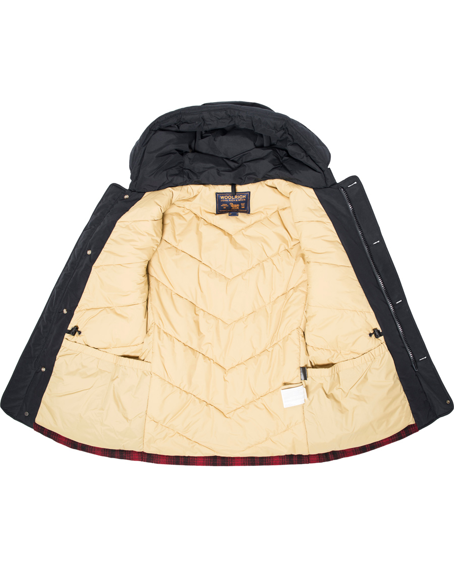 Herr | Jackor | Woolrich | Stag Wool Parka New Black