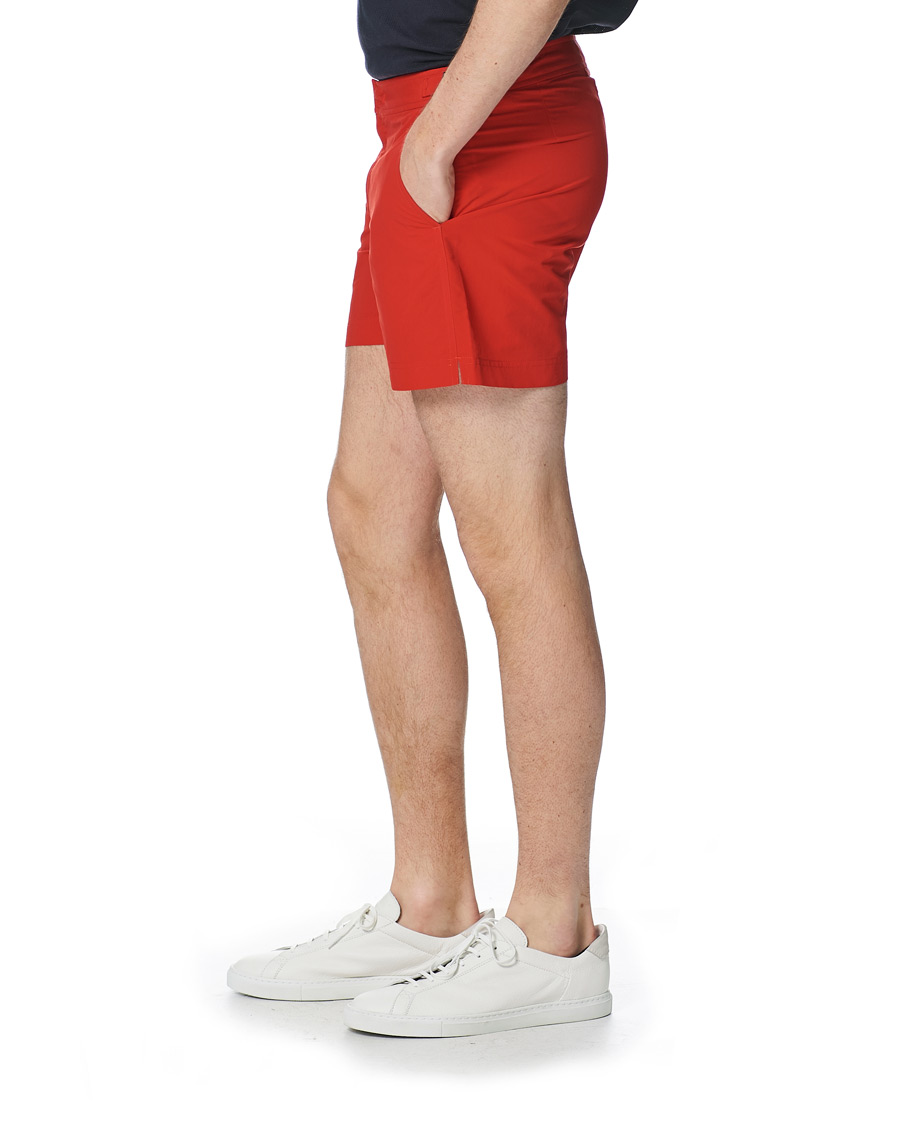 Herr | Badbyxor | Orlebar Brown | Setter Short Length Swim Shorts Rescue Red