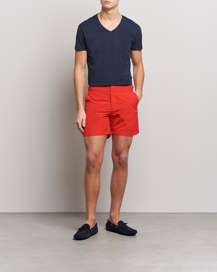 Herr | T-Shirts | Orlebar Brown | OB V-Neck Tee Navy