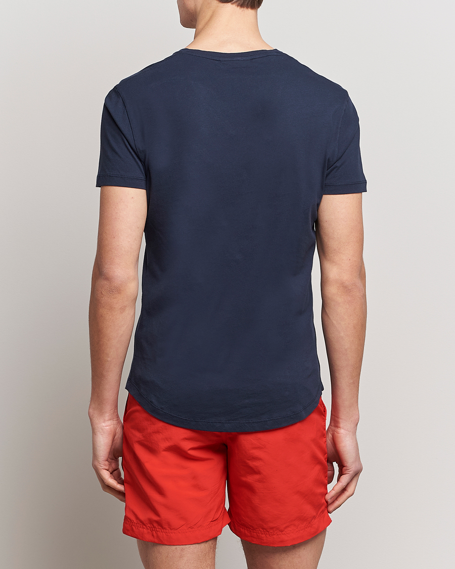 Herr | T-Shirts | Orlebar Brown | OB V-Neck Tee Navy