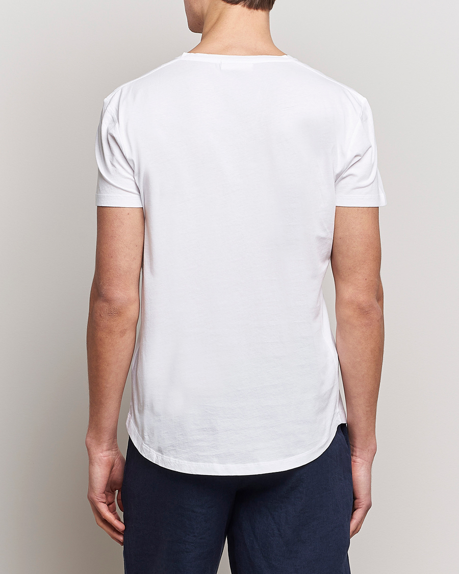 Herr | T-Shirts | Orlebar Brown | OB V-Neck Tee White