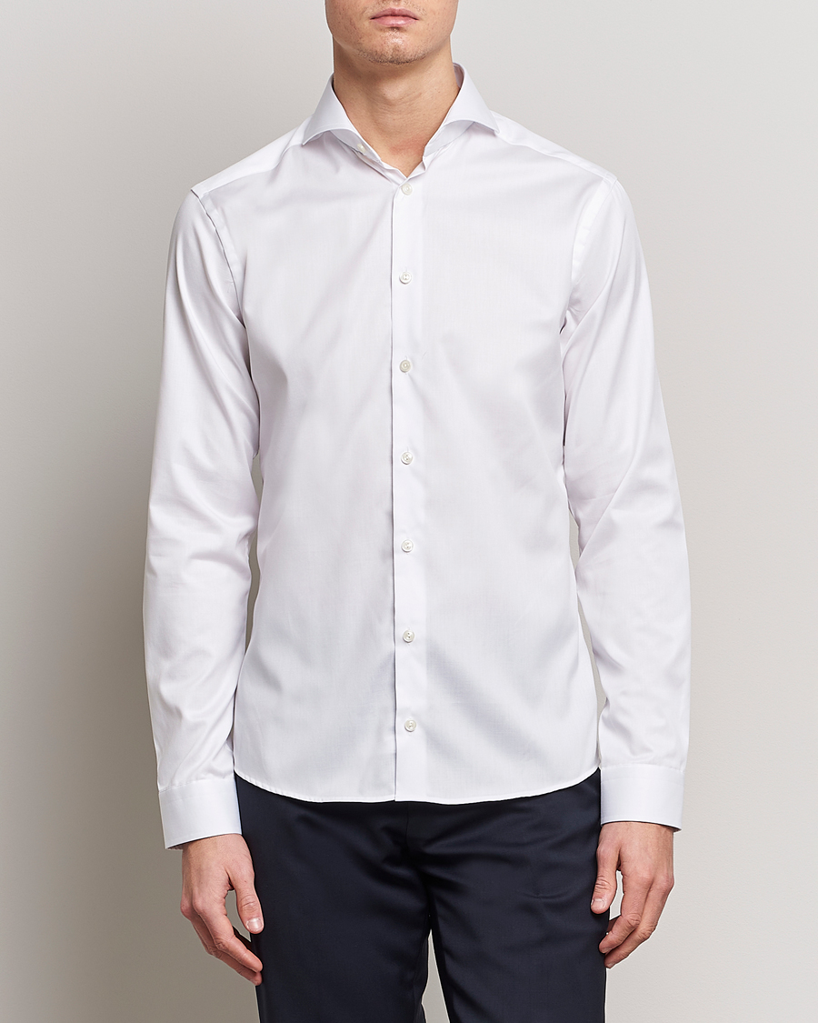 Herr | Formella | Eton | Super Slim Fit Shirt Cutaway White
