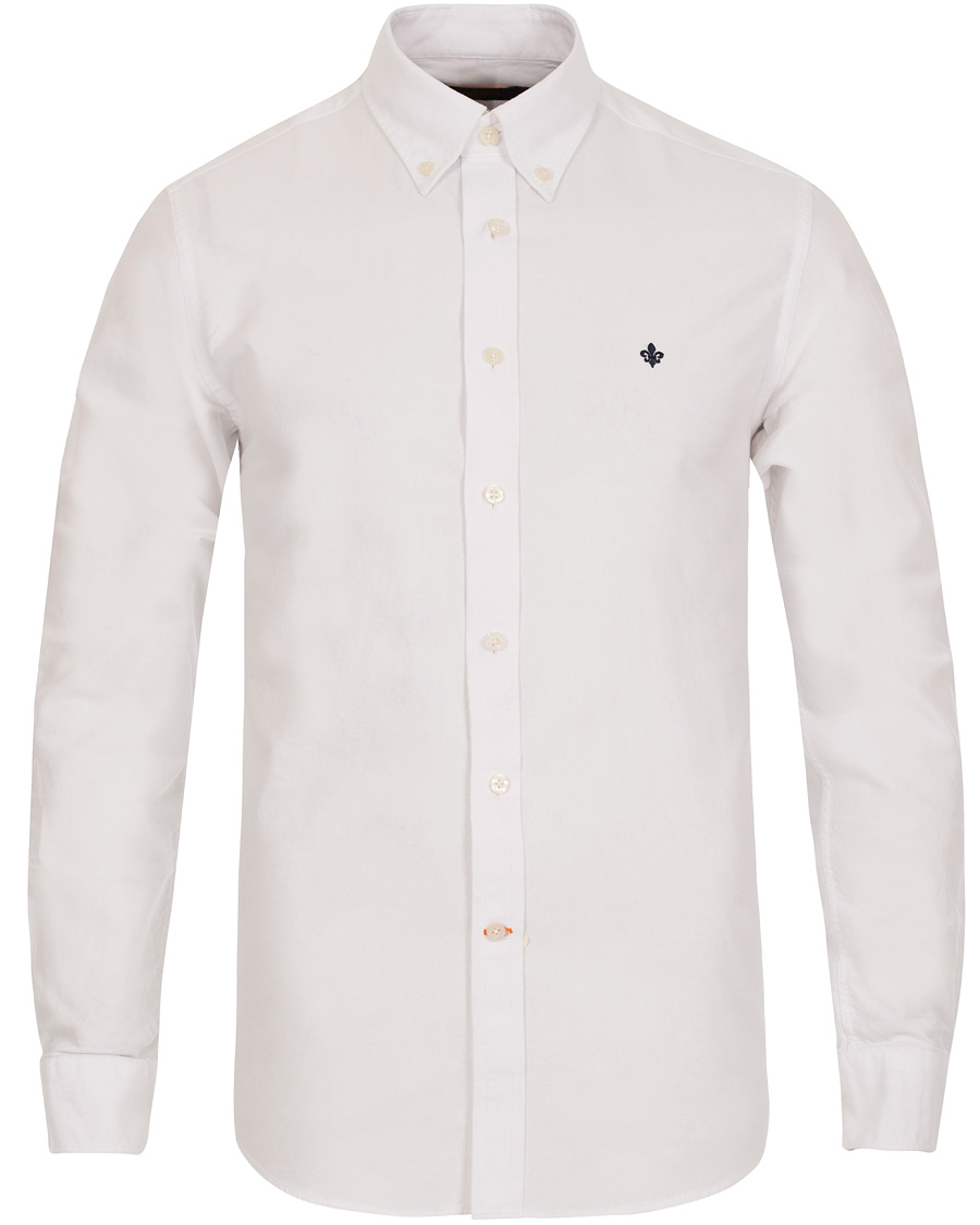 Herr | Skjortor | Morris | Oxford Button Down Shirt White