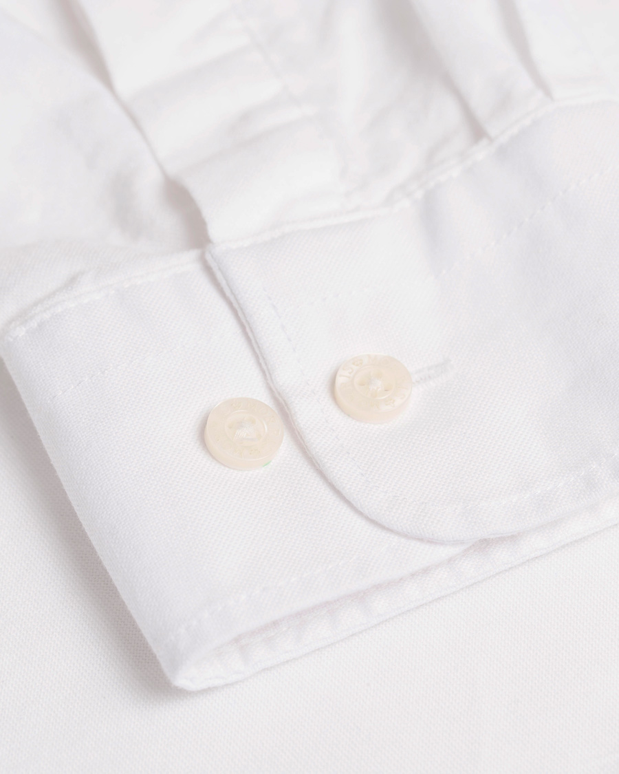 Herr | Skjortor | Morris | Oxford Button Down Shirt White