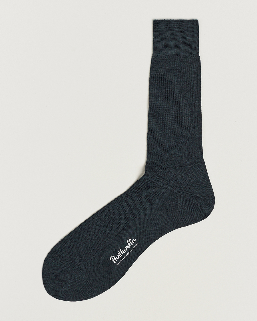 Herr | Underkläder | Pantherella | Naish Merino/Nylon Sock Racing Green