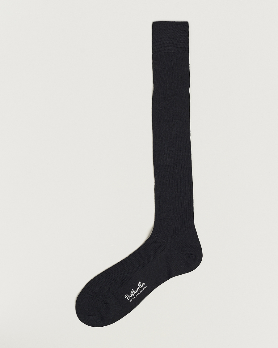 Herr | Underkläder | Pantherella | Naish Long Merino/Nylon Sock Black