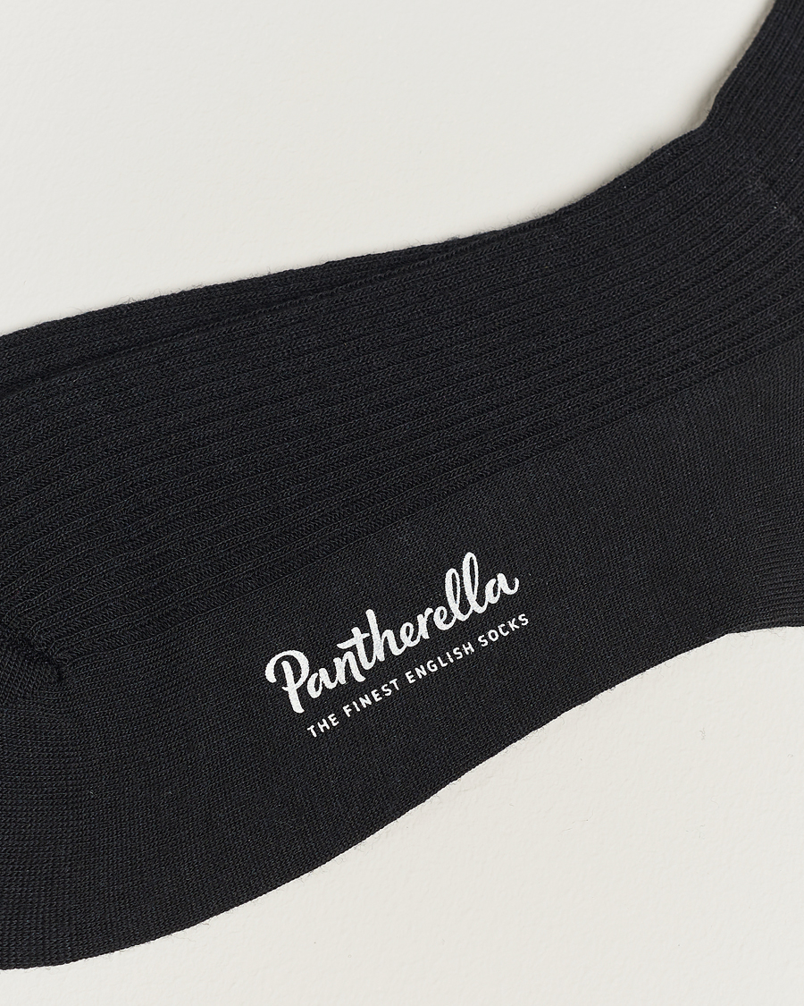 Herr | Underkläder | Pantherella | Naish Long Merino/Nylon Sock Black