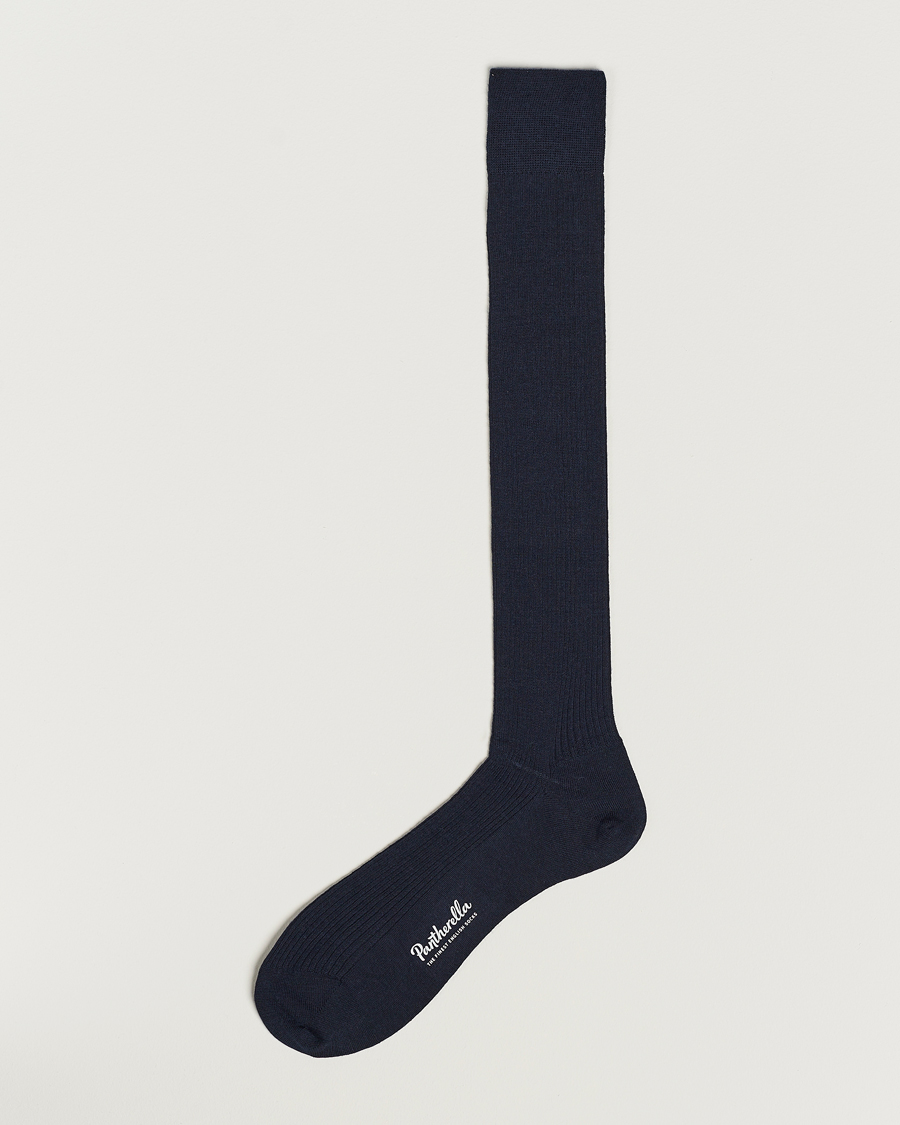 Herr | Underkläder | Pantherella | Naish Long Merino/Nylon Sock Navy