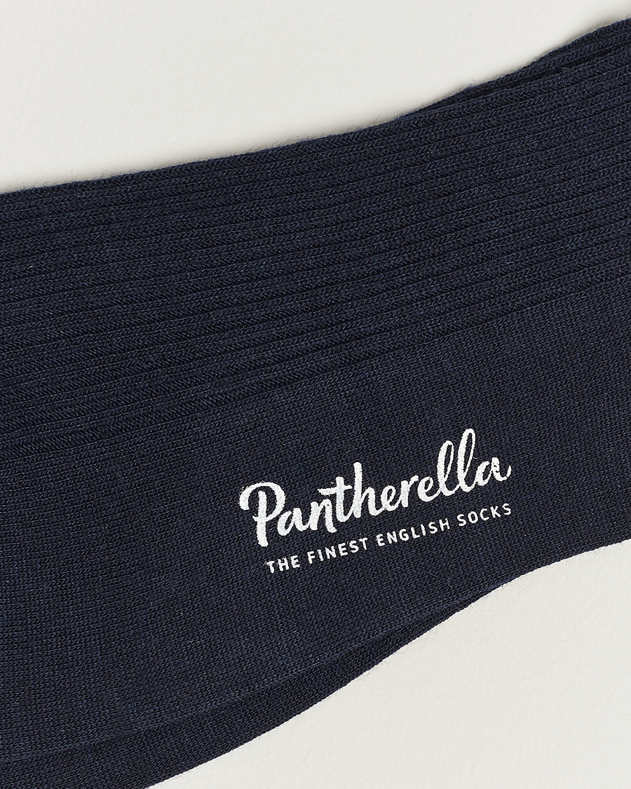 Herr | Underkläder | Pantherella | Naish Long Merino/Nylon Sock Navy
