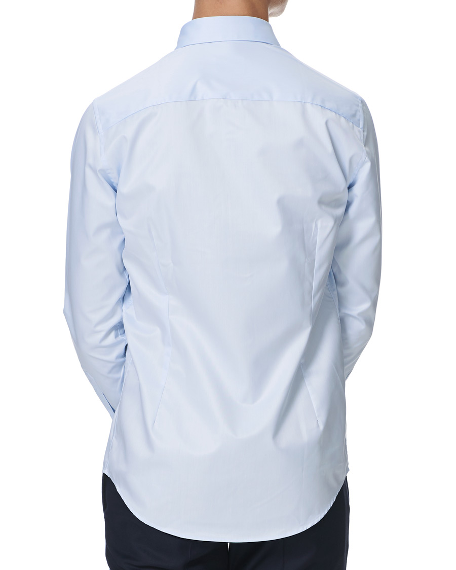 Herr | Skjortor | Stenströms | Superslim Plain Shirt Blue