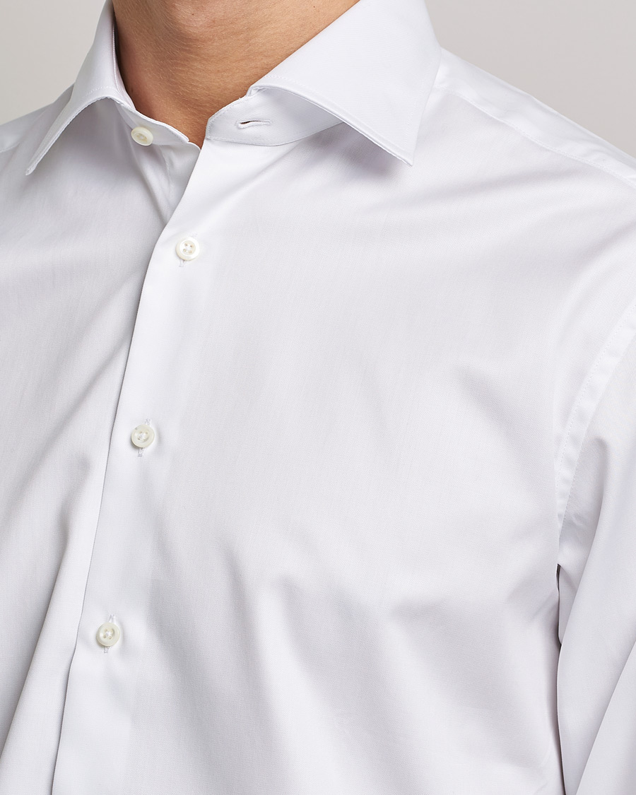 Herr | Skjortor | Stenströms | Fitted Body Double Cuff White