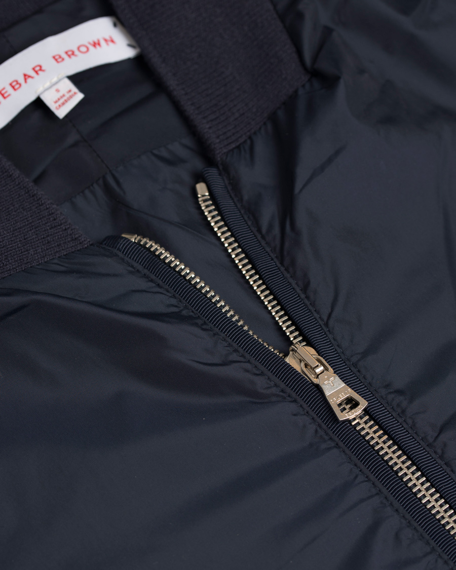 Herr | Jackor | Orlebar Brown | Fairley Blouson Bomber Jacket Navy