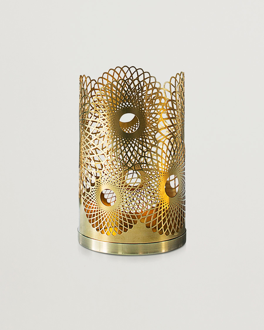 Herr | Dekoration | Skultuna | Feather Candle Holder Brass