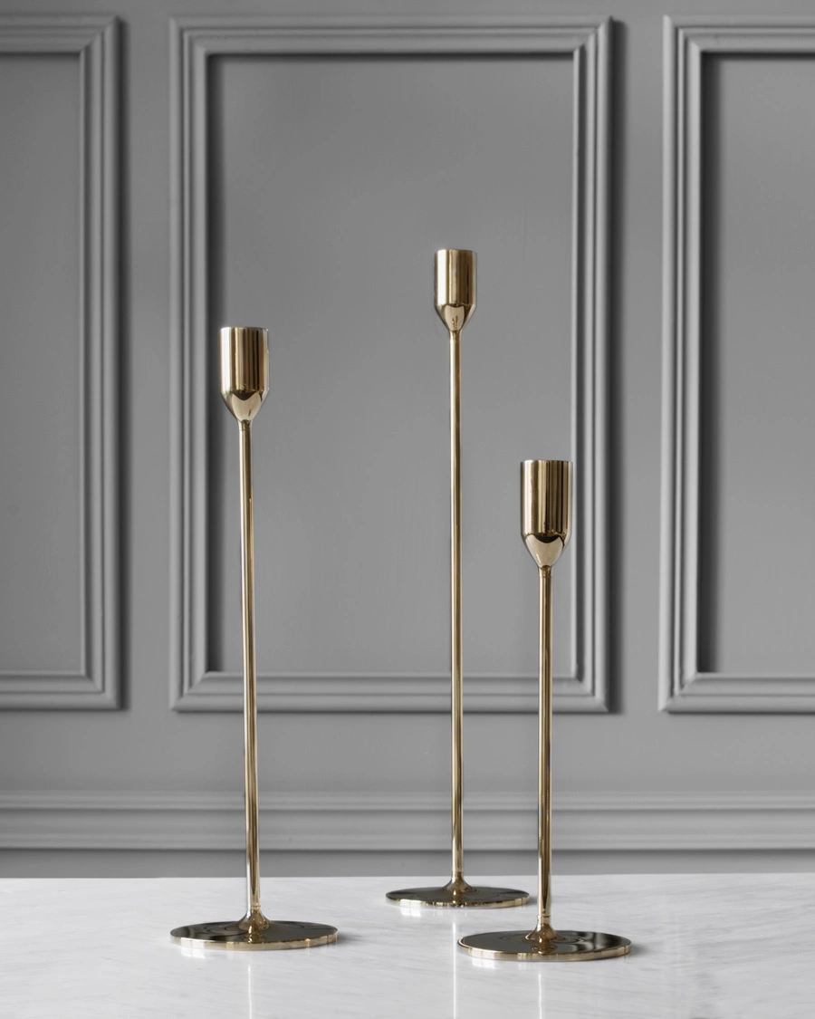 Herr | Skultuna | Skultuna | Nightlight Candlestick Brass