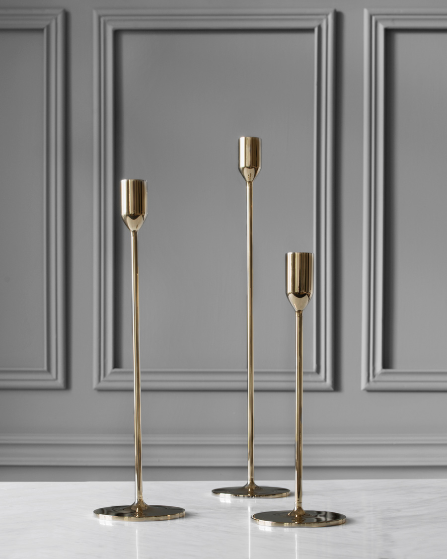 Herr | Skultuna Nightlight Candlestick Brass S | Skultuna | Nightlight Candlestick Brass S