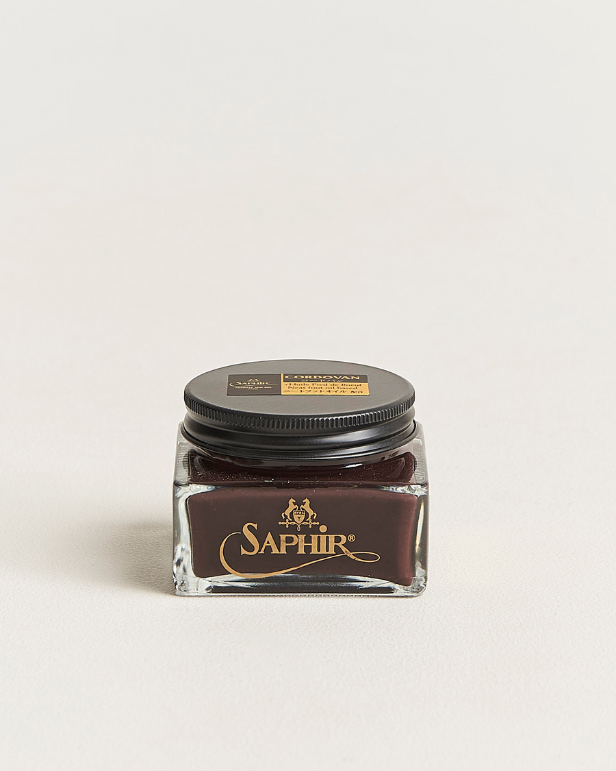 Herr | Skovård | Saphir Medaille d'Or | Cordovan Creme 75 ml Dark Brown