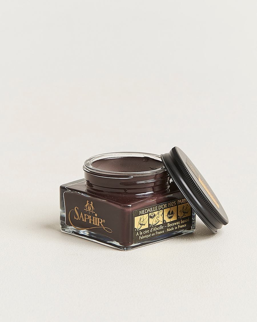 Herr | Skovårdsprodukter | Saphir Medaille d\'Or | Cordovan Creme 75 ml Dark Brown