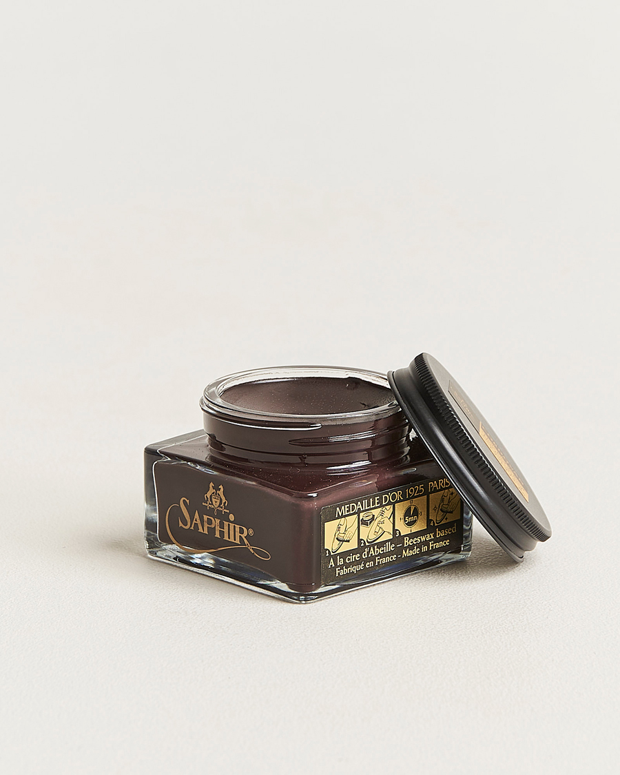 Herr | Skovård | Saphir Medaille d'Or | Cordovan Creme 75 ml Dark Brown