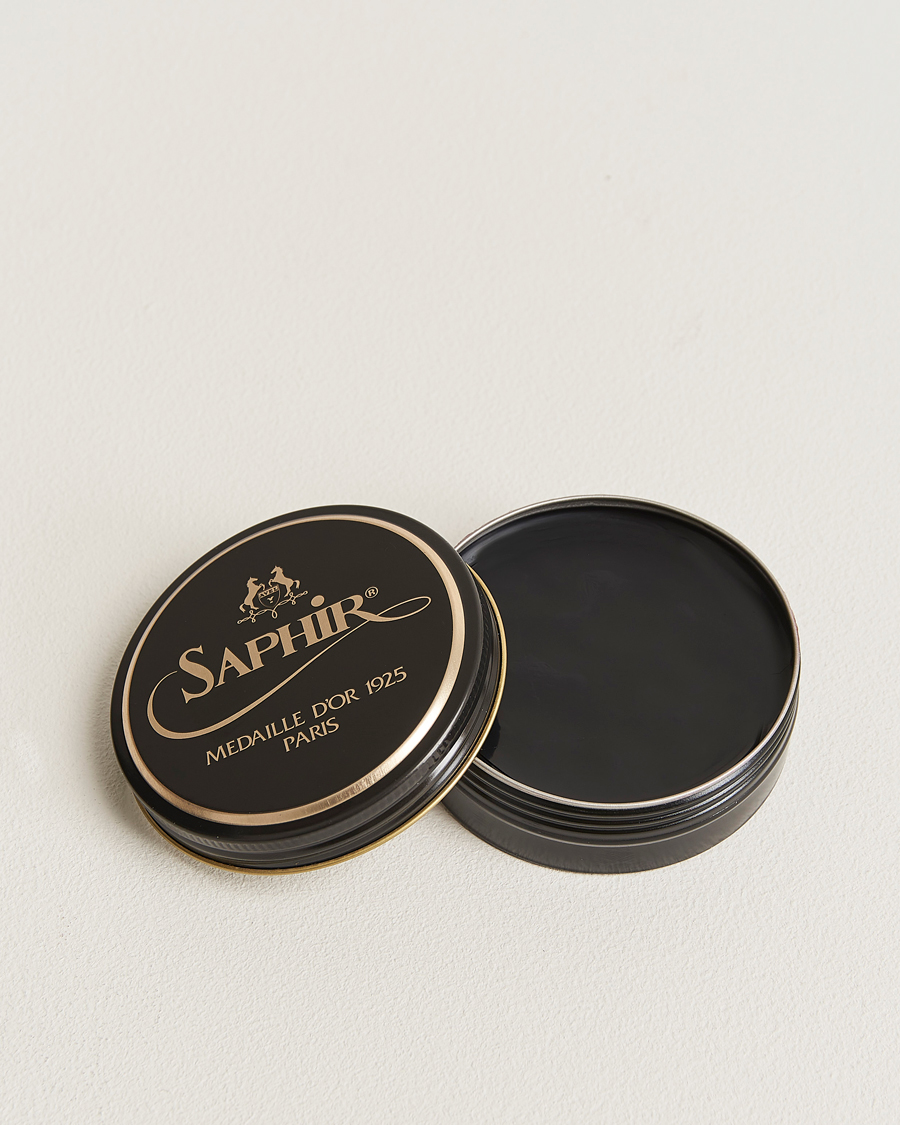 Herr | Skovårdsprodukter | Saphir Medaille d\'Or | Pate De Lux 50 ml Black