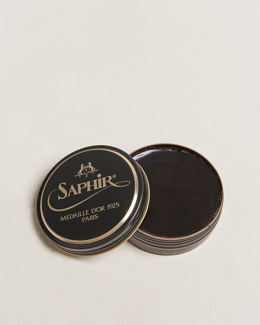 Herr | Skovårdsprodukter | Saphir Medaille d\'Or | Pate De Lux 50 ml Dark Brown