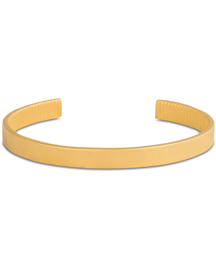 Herr | Skultuna The Bangle Bracelet Satin Gold | Skultuna | The Bangle Bracelet Satin Gold