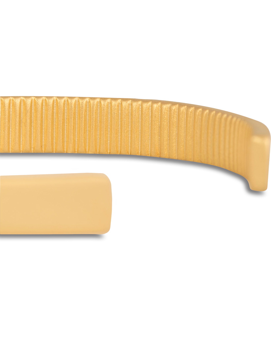 Herr | Skultuna The Bangle Bracelet Satin Gold | Skultuna | The Bangle Bracelet Satin Gold