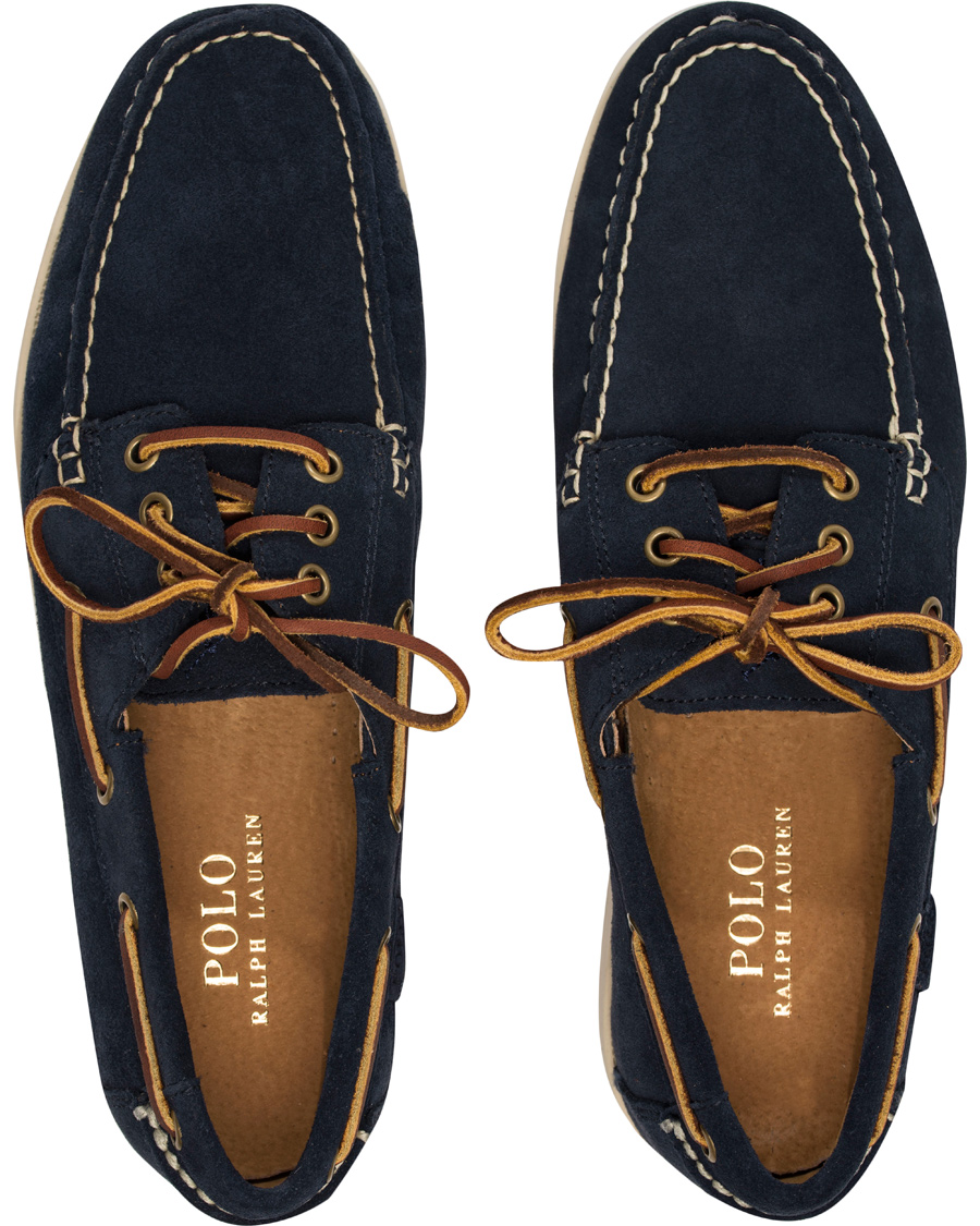 Herr | Polo Ralph Lauren Bienne II Deckshoes Navy Suede | Polo Ralph Lauren | Bienne II Deckshoes Navy Suede